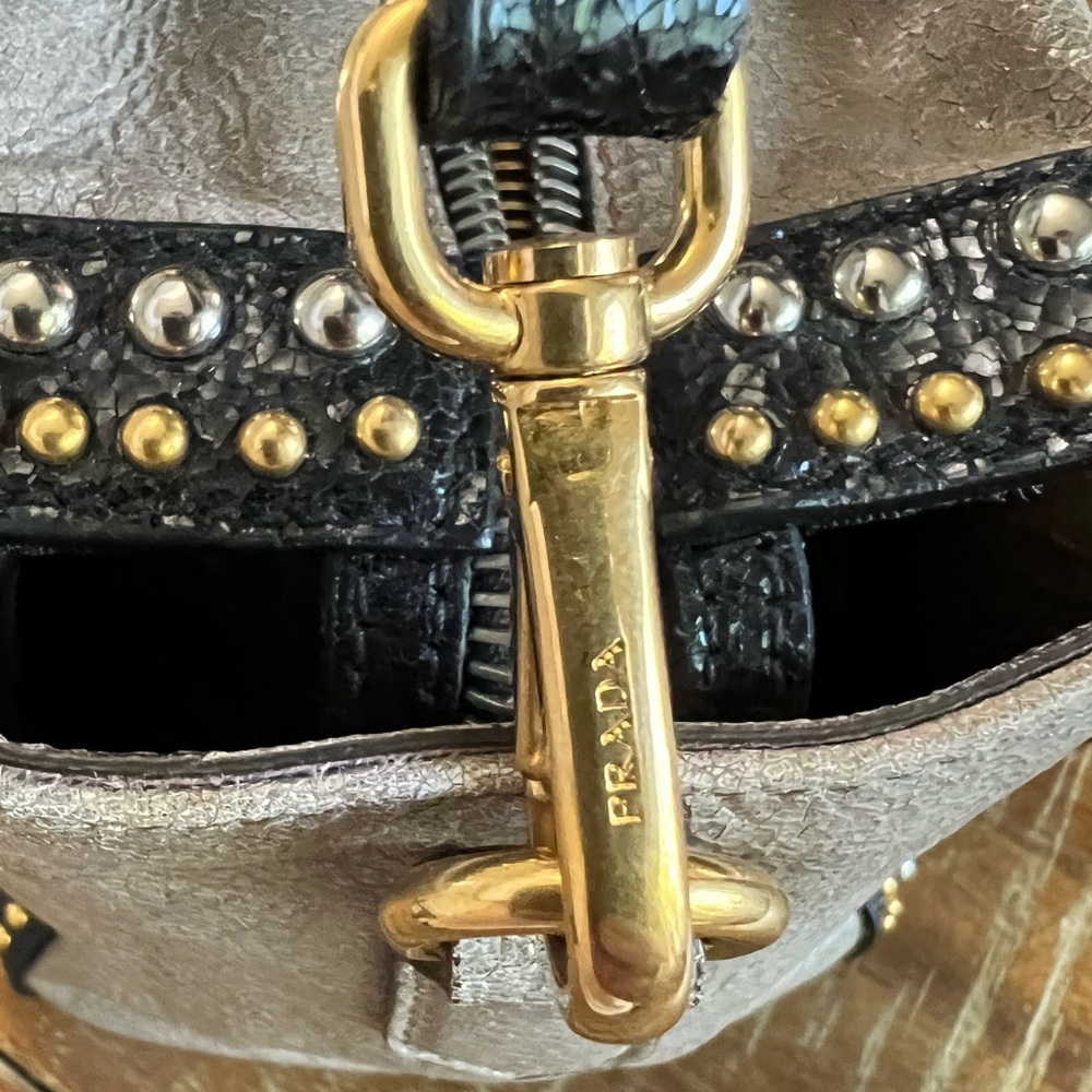Gorgeous Prada studded 2way bag! - Picture 3 of 16